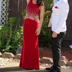 Red prom/sweet dress